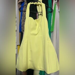 House of CB Yellow Mini Dress